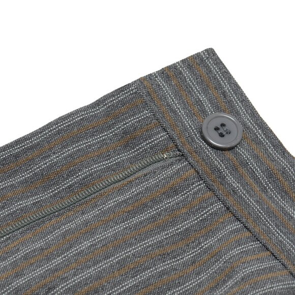 SCHOENBORN (Germany) Warp-Faced Twill Stripe, Controlled Drape, Relaxed Sil - Picture 2 of 12